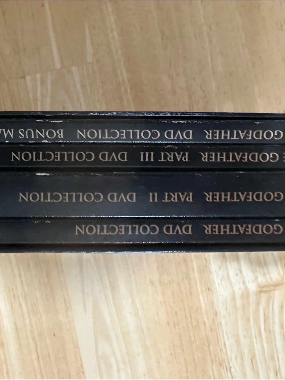 The Godfather DVD Collection - Black Cover Coffee Table Box